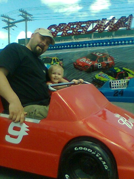 Riding with Daddy