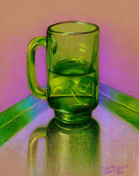 half empty, half full