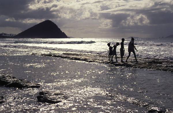 Tortola at sundown