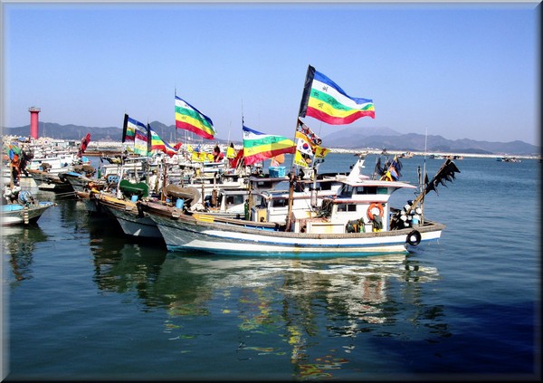 Fishing Boats at Festival