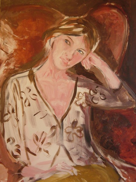 Portrait of a Fashion Model