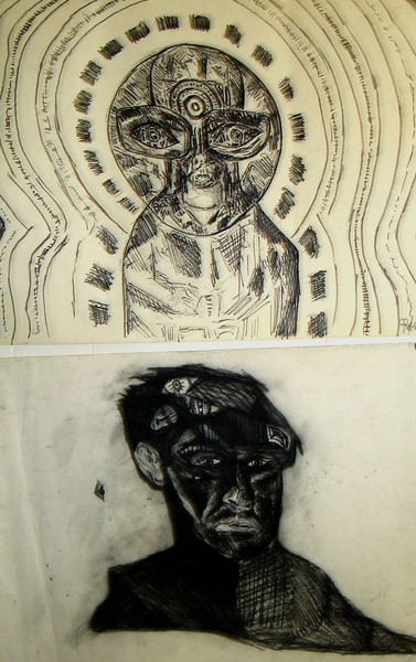 2 drawings 1996