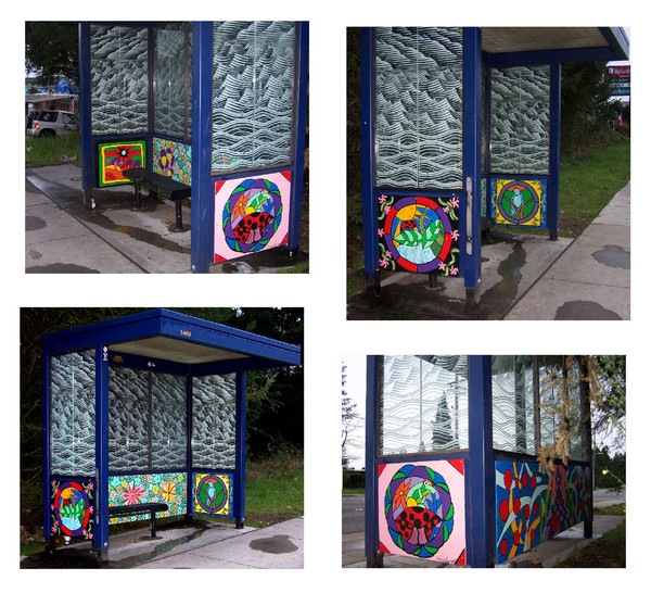 Bus Shelter Mural #2
