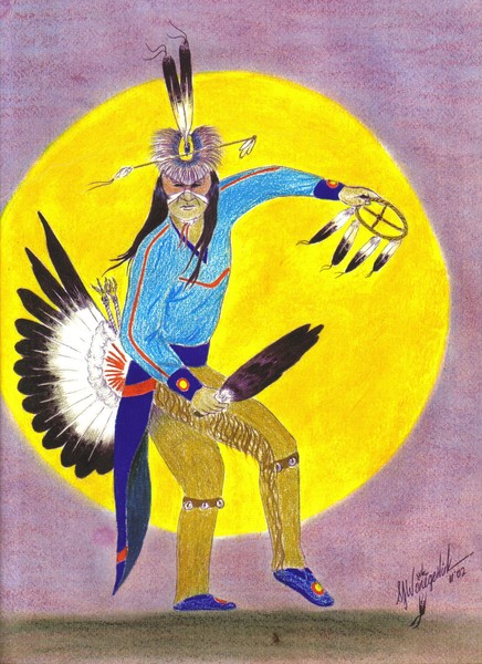 Eagle bustle