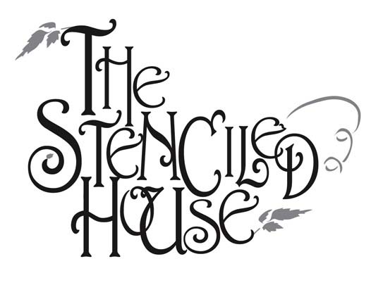 the stenciled house