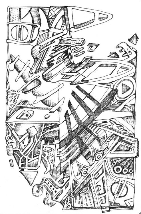 ink drawing 3