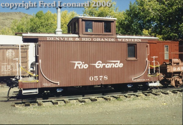 D&RGW Wood Caboose