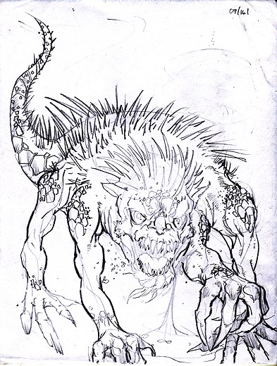 lizard monster