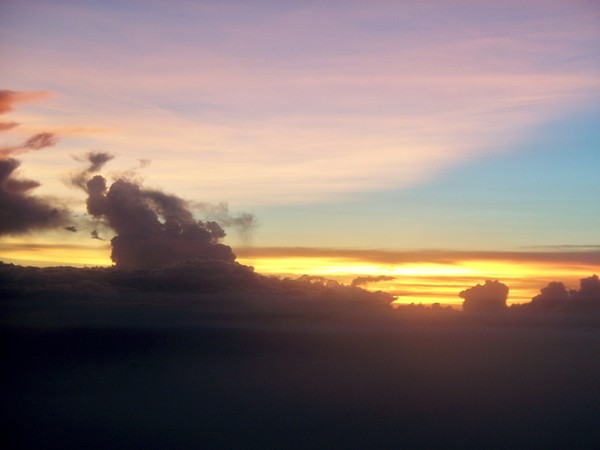 Golden Sea at The Sky