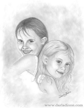 Sisters Portrait Version 1 of 2