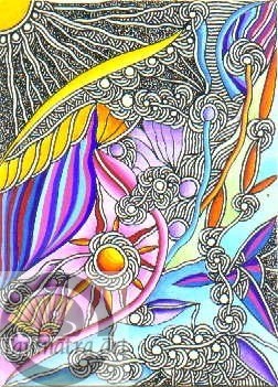 ACEO.Starry Day Print