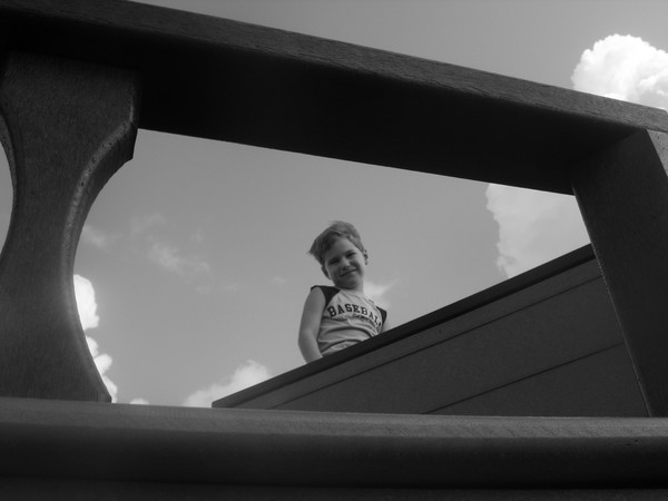 Through the window