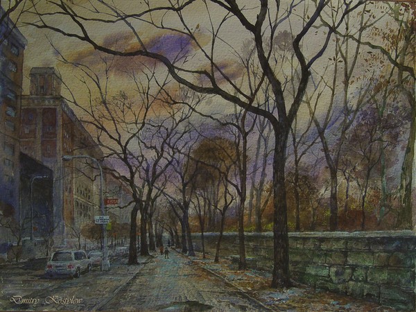 5 avenue in spring..  NY