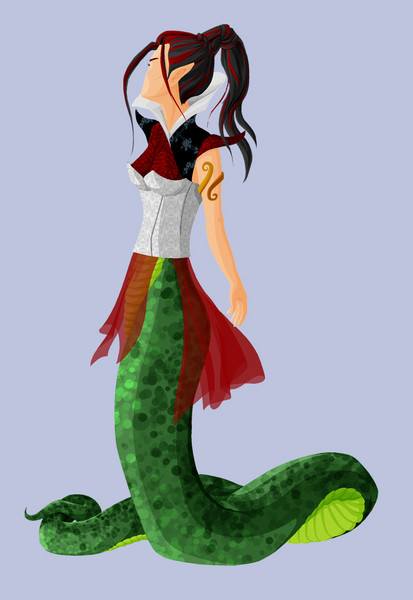 Naga Princess (coloured)