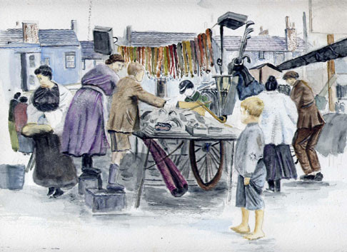 Boy at Glasgow Market