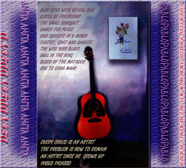 Back CD cover  Picasso Musical by Michael Forbus
