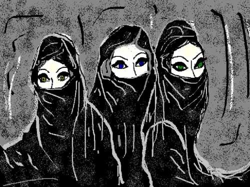 Veiled Beauty