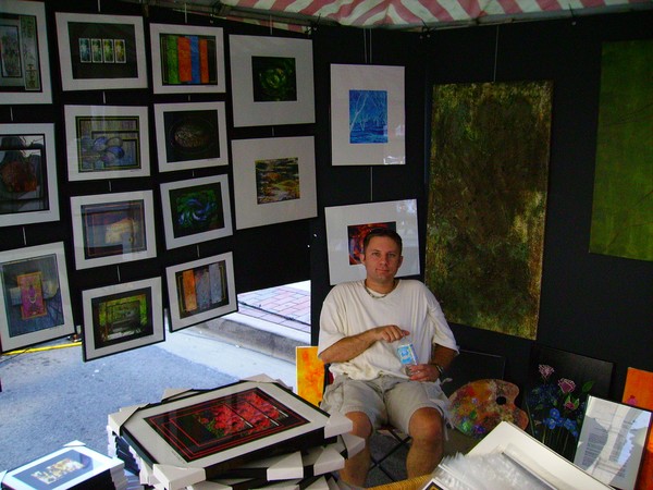 Me at the Washington Arts & Heritage Festival