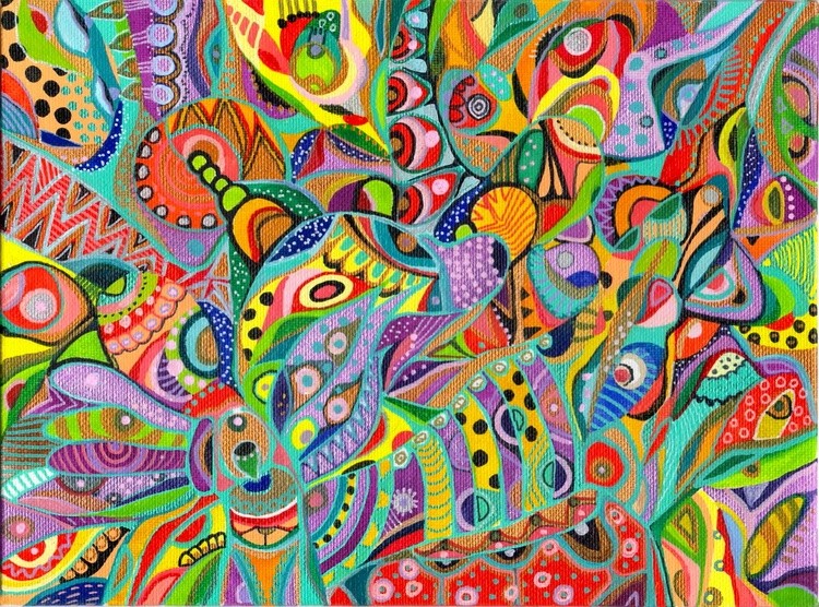 355. JEWELRY (2022) Painting by Veera Zukova