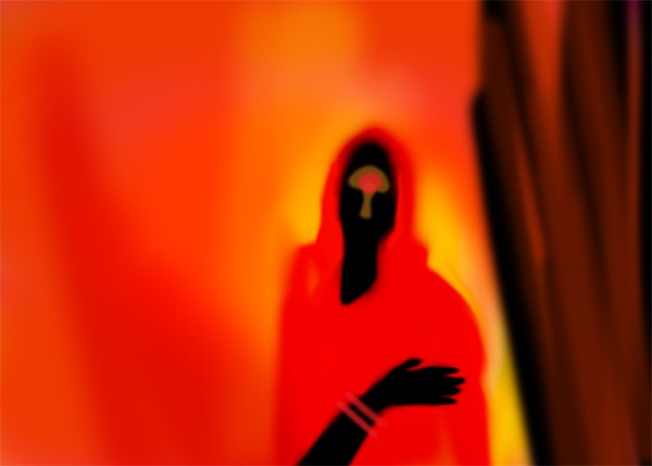 women in the orange