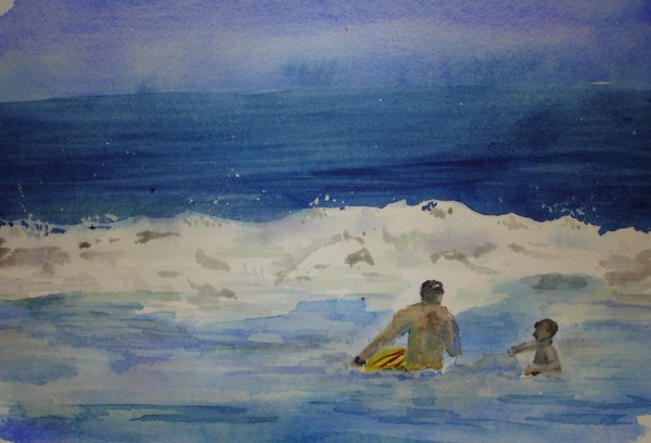 Sketchbook Series:  Beach Play