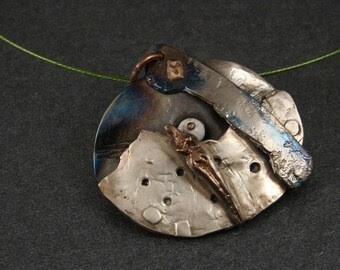 Goddess , Necklaces , Wearable art Gomolka Art Studio Line