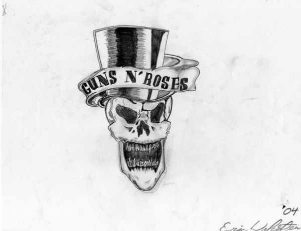 Guns N' Roses Skull