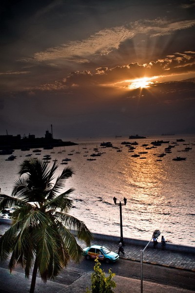 Mumbai beach before terrorist attacked 