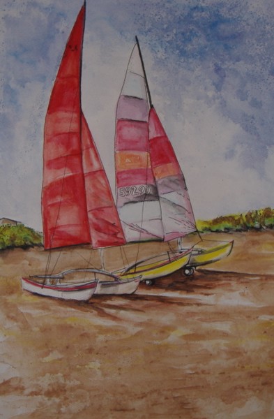 beached