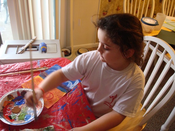 Painting at Paps