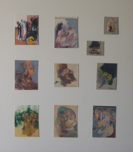 10 mini-tables for a small exhibition