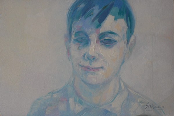 Several blue boy