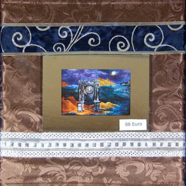 painting in mirror