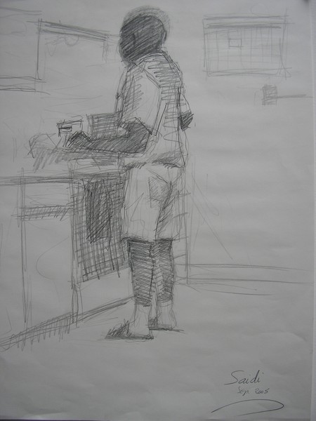 Ron Adams Fixing a tea