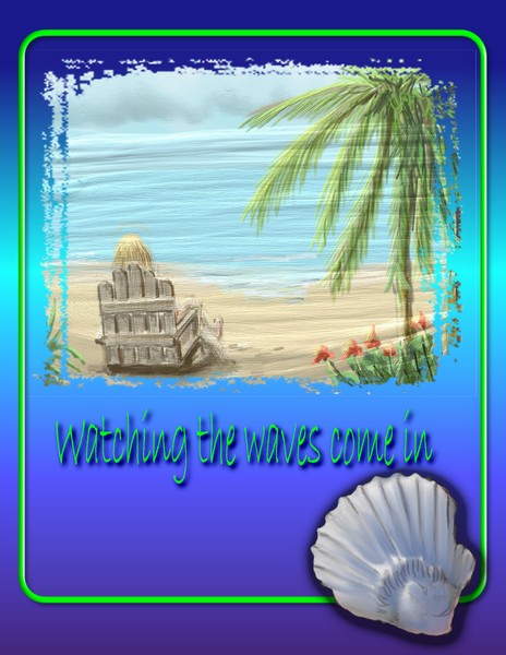 Watching the waves come in