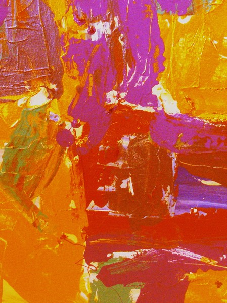 Bold Colorful Abstract Art Background