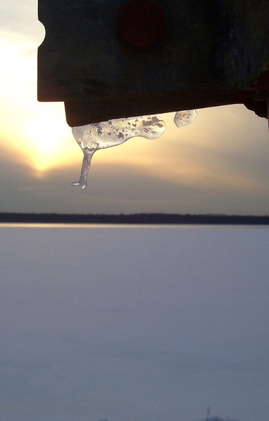 Frozen Mid-Drip