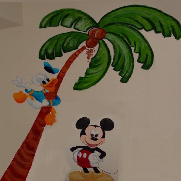 kids bedroom wall murals