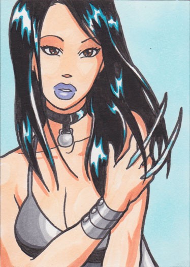 X-23 sketch card