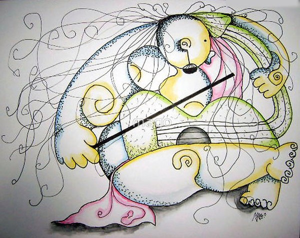 Nude Violin Concert