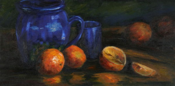 Blue Pitcher