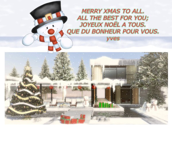 merry xmas/joyeux noel 2014