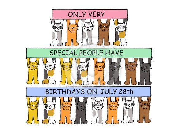 Birthday on July 28th