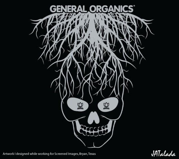 Gonzo Grow Skull Art