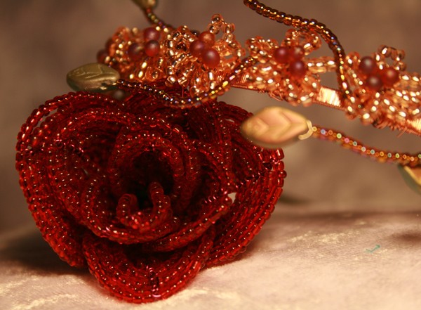 My tiara and rose