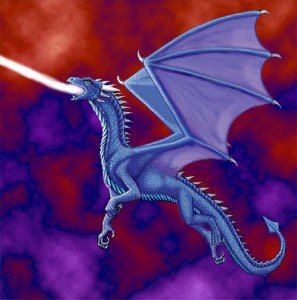 blue dragon