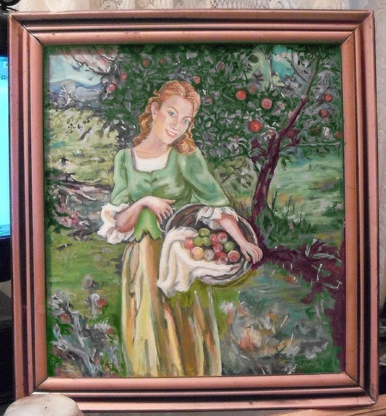 Apple girl