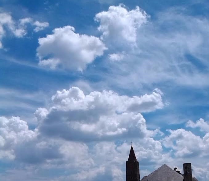 Sky and Church Steeple