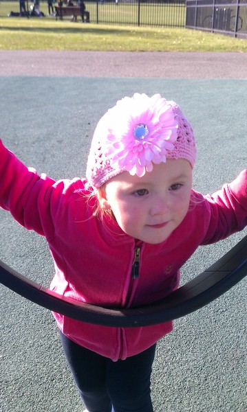 Swinging in the sun