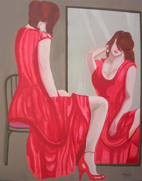 Lady in Red